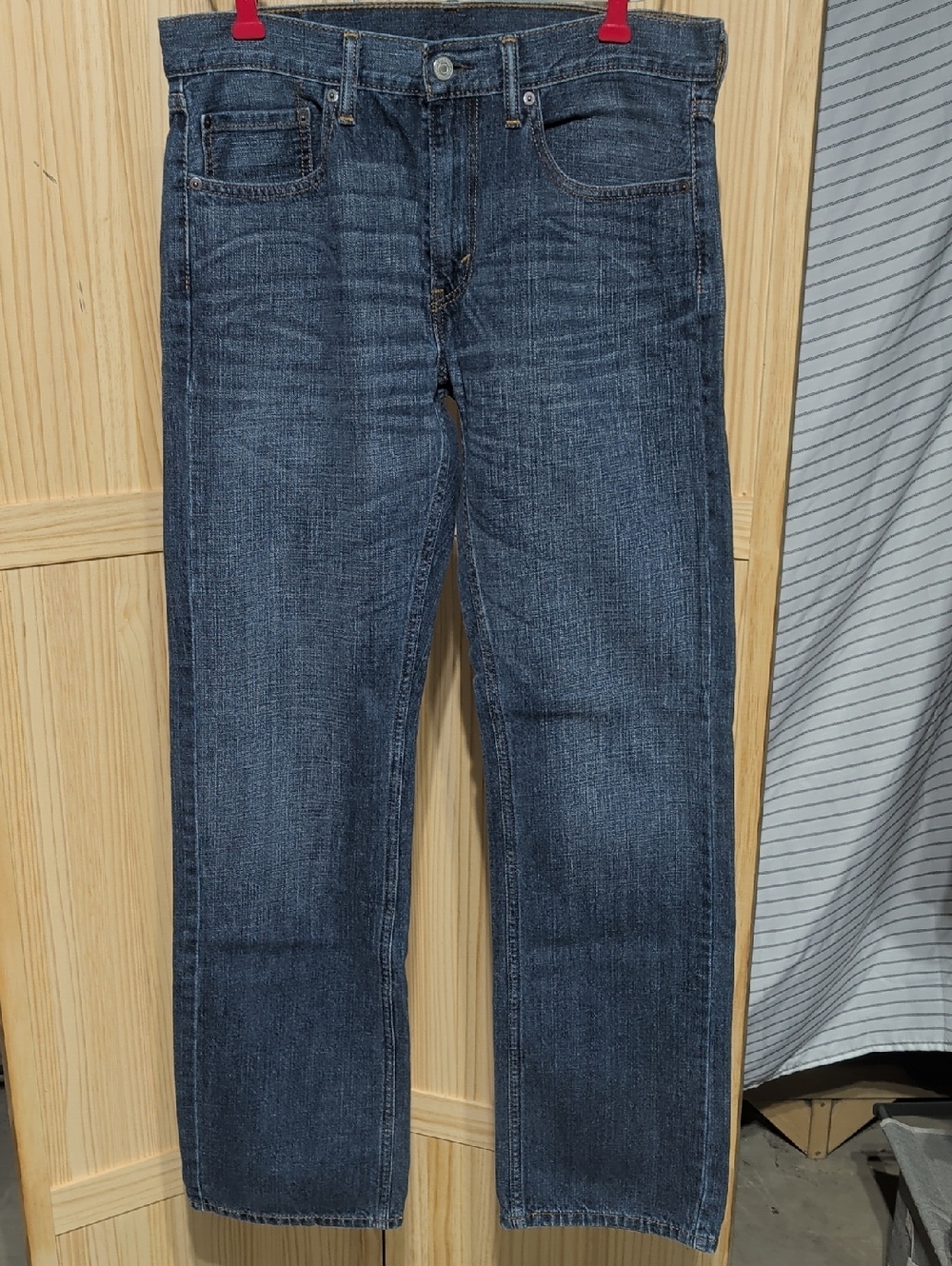 Levi's Indigo Straight-Leg Men's Jeans